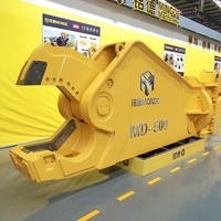 Cisaille hydraulique MONDE Extreme à haute force de cisaillement pour la découpe de tuyaux en acier et de poutres en H en ferronnerie