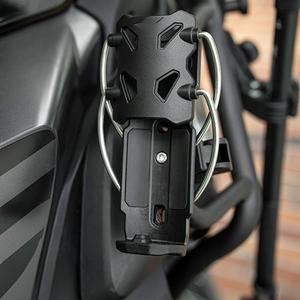 Support universel adaptatif pour <span class=keywords><strong>bouteille</strong></span> d'eau de <span class=keywords><strong>moto</strong></span> - Support antidérapant pour barre de protection pour motos et vélos électriques - Product Image 1