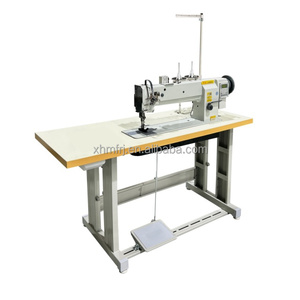 Nouvelle machine à coudre industrielle HUAMEI pour tapisserie, bras long, pied marcheur, aiguille simple, lit plat, moteur haute efficacité - Product Image 1