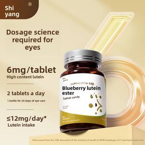 Suplemen Lutein Terbaik dengan Ekstrak Marigold & Blueberry 80% Tablet Bahan Aktif untuk Kesehatan Mata - Product Image 6