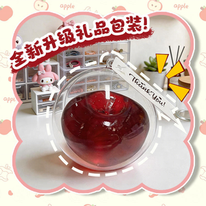 Jouet anti-stress pomme rouge de haute qualité pour soulager le stress et déverser l'agressivité, en plastique, sans rebond rapide, jouet à pincer et à rebond lent - Product Image 4
