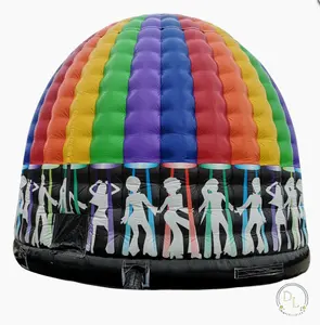Huge Extreme Dance Party Dome Bounce House Inflatable Giant Bouncy Bouncer Tent Disco Dome For Sale