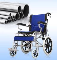 Silla portátil ultraligera para adultos y ancianos, silla de rueda exterior, plegable, manual