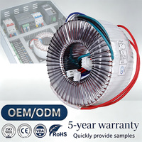 Transformador Toroidal OEM Monofásico 12-0-12 V 5Amp 48V 60VA Entrada 0-220V 50Hz Salida 0-6.0V 4.0A 0-12.0V 3.0A