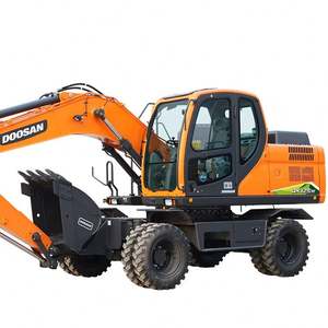 Excavatrice sur pneus DOOSAN DH150W-7 avec moteur Laidong, cylindre hydraulique Eaton, pompe et boîte de vitesses - Product Image 1