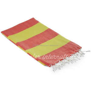 Đôi peshtemal fouta khăn hải lý, màu cờ Mỹ PEST106-Navy Bộ sưu tập cầu vồng Đỏ - Product Image 4