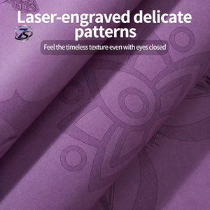 Tapete de <span class=keywords><strong>Yoga</strong></span> de Alta Calidad, de Caucho Natural y PU, 5mm de Grosor, Suave, Ecológico, <span class=keywords><strong>Antideslizante</strong></span>, con Logotipo Personalizado, 183cm de Longitud, para Práctica de <span class=keywords><strong>Yoga</strong></span> en Gimnasio - Product Image 4