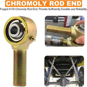 Rótula Forjada <span class=keywords><strong>Johnny</strong></span> Joint de 7/8 y 1.25 Pulgadas, Rótula Heim de Cromoly para Barras Estabilizadoras de Suspensión de Jeep Wrangler Racing - Product Image 4