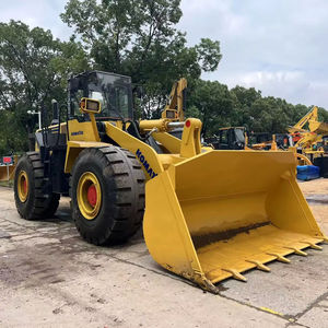 Chargeuse sur pneus Komatsu WA470 d'occasion du Japon, moteur d'origine, capacité nominale de 5 tonnes, pompe MOOG, moteur, garantie 1 an, modèle de construction 2018 - Product Image 1