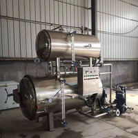Autoclave alimentaire pour conserves / Machine autoclave pour aliments humides et plats préparés / Autoclave de rétortage alimentaire à vendre