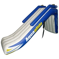 Toboggan aquatique gonflable en PVC de 1,8 m pour utilisation en bateau et sur quai