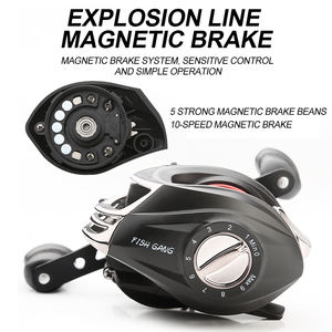 Suoerlun-بكرة صيد سمك, بكرات صيد سمك 7.<span class=keywords><strong>2</strong></span>:1 وزن 8 كجم حد أقصى للسحب الطعم الصب بكرة المياه المالحة الصيد البحري - Product Image 4