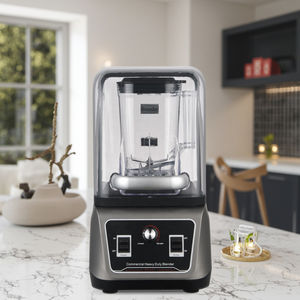 Blender silencieux transfrontalier, machine à boissons, grande carafe, hôtel, bar, haute performance, fonctionnement silencieux, robuste, système de nettoyage sans goutte - Product Image 2