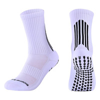 Chaussettes de sport unisexes pour adultes, personnalisées, antidérapantes, en spandex/coton, tricotées, pour l'été, football, course à pied, élite