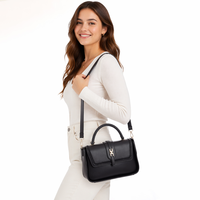 Nouvelle Tendance 2026 : Sac à Main de Luxe pour Femme en Cuir PU de Haute Qualité avec Poignée Tressée, Grande Capacité, Sac à Bandoulière de Créateur