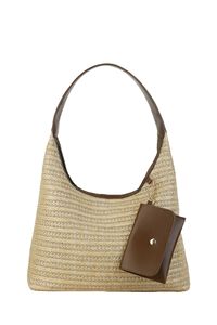 Sac fourre-tout tendance 2026 en cuir PU tressé vintage, antivol, avec bandoulière amovible, capacité jusqu'à 1L, pour le bureau et les trajets quotidiens, pour femme - Product Image 5