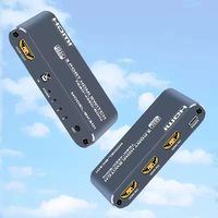 Conmutador de vídeo HDMI 2,1 de 3 puertos FJGEAR, 8K, 60Hz, con mando a distancia, carcasa de aleación de aluminio, conmutador de vídeo HDMI, 1 unidad, 1 unidad