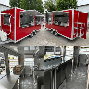 Remolques de concesión de camiones de comida móviles de alta calidad de China, camión de pizza totalmente equipado, remolque de comida rápida para perros calientes para barbacoa con aperitivos - Product Image 6