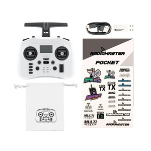 RadioMaster <b>Pocket</b> Crush 2.4GHz ELRS Hall Gimbal <b>Plastic</b> Unisex 14 Years Foldable Antenna Transmitter Remote Controller for FPV - Product Image 6