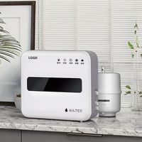 Nouveau purificateur d'eau par osmose inverse domestique Machine à boire directe avec robinet de cuisine élimine les alcalis pour l'eau pure