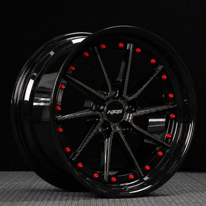 ล้อฟอร์จ NJQS ขอบลึกเว้า 16-26 นิ้ว คาร์บอนไฟเบอร์ สำหรับรถยนต์ Urus Gtr C8 5x114.3 5x112 6x130 - Product Image 3
