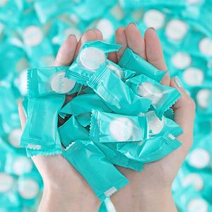 Serviettes compressées Portable Jetable Mini Comprimé Coin Mouchoirs <span class=keywords><strong>Papier</strong></span> <span class=keywords><strong>Toilette</strong></span> Serviette Comprimée, Serviette En <span class=keywords><strong>Papier</strong></span> - Product Image 3