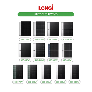 Panneaux solaires demi-cellules 500W 550W 600W 670W, efficacité 20,4%, cadre en aluminium anodisé, Europe Rotterdam 670W Photovoltaïque - Product Image 2
