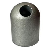 DRILLMORE Porte-embout de burin à queue ronde 38/30mm, dents en forme de balle RG68-95/1, acier 42CrMo HRC38-42 pour tarière de forage, 10 PIÈCES/BOÎTE