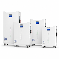 Système de surveillance intelligent WIFI CAN solaire, boîtier industriel épaissi, petit modèle empilable pour la maison, batterie LiFePO4 lithium-ion 10 kWh, garantie 10 ans