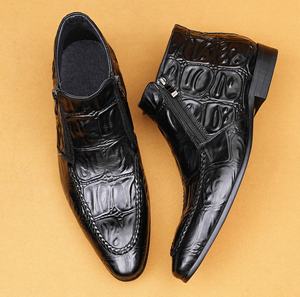 <b>Summer</b> New Style Genuine Leather Lace Oxford Office Men's <b>Shoes</b> High Quality Handmade Fashionable Business Formal Steel <b>Toe</b> Flat - Product Image 3