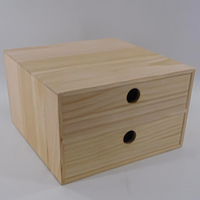 Caja de Madera para Cajones, Organizador de Escritorio de Madera