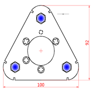 Mờ IP68 dẫn nước sâu câu cá ánh sáng đèn mực nuốt lươn thu hút bắt cho câu cá biển 12V 300W 600W - Product Image 3