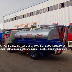 Cina Dongfeng 4x2 6cbm camion per la pulizia delle acque reflue sottovuoto camion per fanghi di aspirazione camion in vendita - Product Image 6