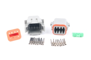 CHENF DT Serie Duits verzegelde stekkerdoos 2P 3P 4P 6P 8P 12-pins afdichting thermoplastische behuizing toepasbaar op industriële apparatuur vrachtwagens - Product Image 4