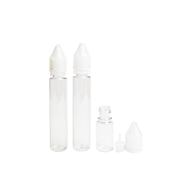 15ml 50ml 120ml Drop 10ml 30ml 60ml Bouteilles vides pour animaux de compagnie 100ml Flacon compte-gouttes en plastique V3 liquide avec bouchon de sécurité