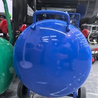 Compresseur d'Air Industriel Portable à Courroie 3 CV 2,2 kW, Vitesse 960 tr/min, Débit 250 L/min, Pression 8 bar, Alimentation Essence, pour Peinture