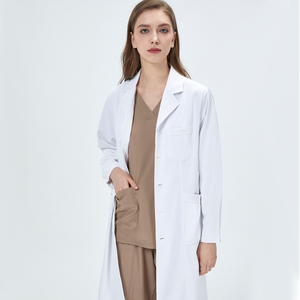 Camice <span class=keywords><strong>da</strong></span> laboratorio medico camice chirurgico donna antistatico professionale camice bianco professionale per laboratorio ortopedico uniformi <span class=keywords><strong>da</strong></span> <span class=keywords><strong>lavoro</strong></span> ospedaliero - Product Image 2