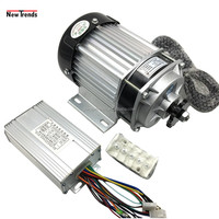BM1418ZXF 500W 48V 60V חשמלי תלת אופן Brushless DC מנוע עם 500W brushless בקר סט חשמלי go-kart