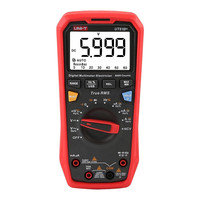 Multimètre numérique LCD haute précision UNI T, affichage 5 chiffres, mesure de la capacité 1000V DC/750V AC, UT61B+, usage industriel et domestique