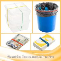 Bandas de Goma Natural Resistentes a Altas Temperaturas Wanlin, Bandas de Goma Grandes y Fuertes Personalizadas, Banda de Goma de Alta Elasticidad