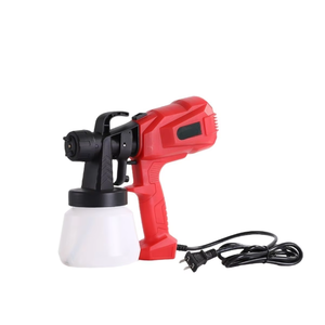 Pistolet <span class=keywords><strong>de</strong></span> peinture électrique portable sans balais avec gobelet <span class=keywords><strong>de</strong></span> 800 ml pour usage domestique et industriel, alimentation sous pression HVLP - Product Image 1