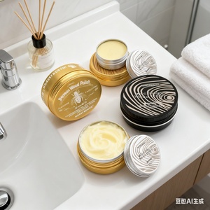 Lightweight Aluminum Body Cream Tin Jar Cosmetic Tin Travel Size Body Butter Jar with Screw Cap - Product Image 3