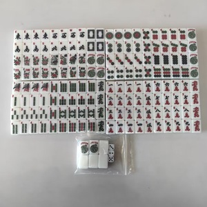 American Jewish <b>Mahjong</b> <b>Set</b> 24mm Melamine Portable 166Pcs Tiles For US Players - Product Image 5