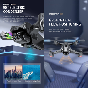 New S199 GPS chuyên nghiệp phạm vi tốt nhất tránh không chổi than Wifi FPV mát bay không người lái với 4K HD <span class=keywords><strong>camera</strong></span> và GPS Long Range nhựa - Product Image 3
