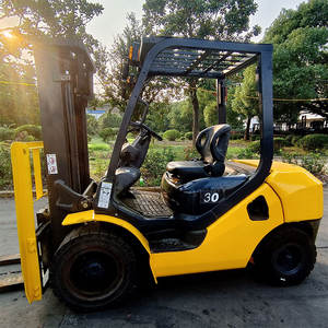 Hoge Kwaliteit Japanse Motor Geïmporteerde Originele <span class=keywords><strong>Komatsu</strong></span> Counterbalanced Tweedehands Heftruck 3 Ton Gebruikte Diesel Heftruck - Product Image 1