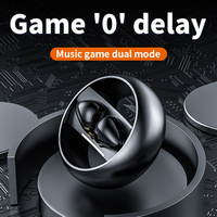 TWS Headset Stereo nirkabel, latensi rendah headphone Gaming musik 360 TWS earbud gaming nirkabel earphone in-ear