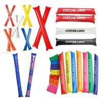 Bâton d'encouragement pour événements sportifs Logo personnalisé Fournitures de fête Jouet gonflable imprimé personnalisé Bruiteurs