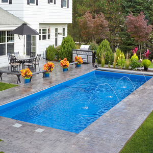 Grand jardin d'extérieur familial arrière-cour en <span class=keywords><strong>plastique</strong></span> <span class=keywords><strong>dur</strong></span> fibre de verre équipement frp spa <span class=keywords><strong>piscine</strong></span> hors sol en vente - Product Image 1