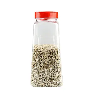 Maysure Eco-Friendly 260Ml Container Kitchen Square Plastic Seasoning Spices Jars And Shaker Spice Bottle Packaging