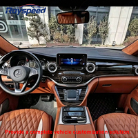 Vente flash 2024, bon prix, accessoires de tableau de bord en cuir PU pour l'intérieur de la voiture, pour Mercedes-Benz Vito W447 Vclass V260 Luxe